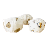 Khẩu trang muslin thấm hút thân thiện với da bé